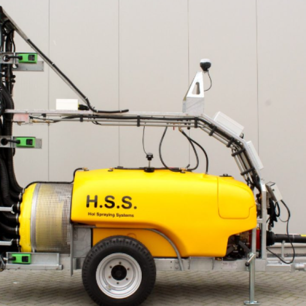 HSS I.S.A.(Intelligent Spray Application) Orchard Sprayer. 